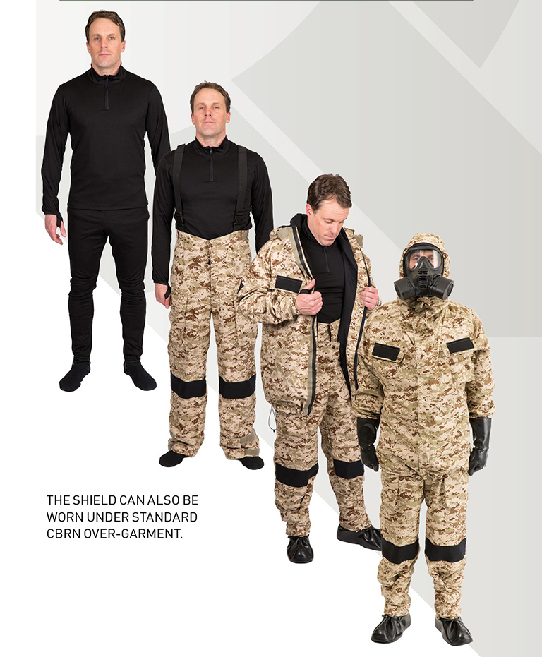 Shield Chemical protective Undergarment (CPU)